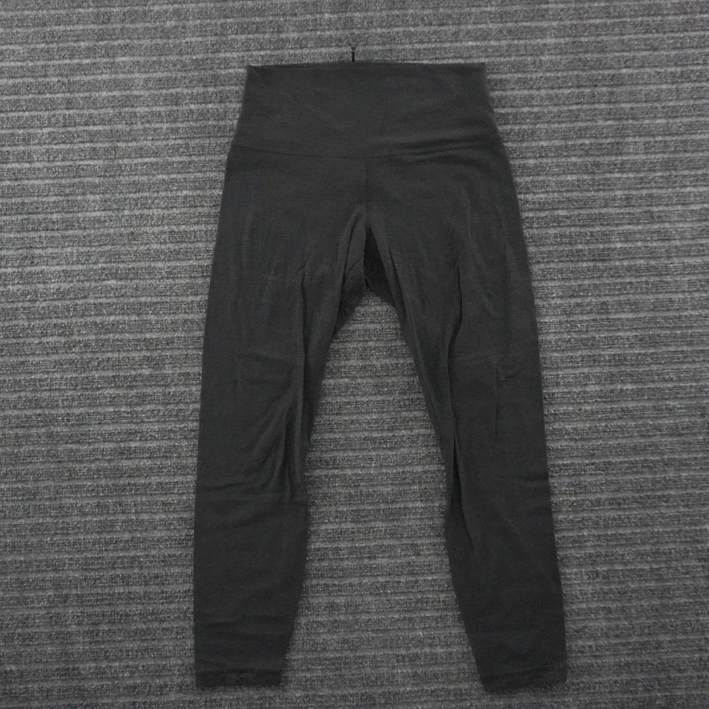 Lululemon Align High-Rise Leggings Women 8 Black 25" Inseam Nulu Yoga Pants